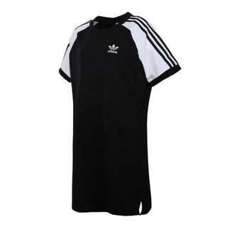 adidas ORIGINALS RAGLAN DRESS 女子连衣裙 CE4961 黑色 40