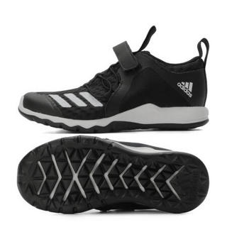adidas 阿迪达斯 RapidaFlex BTH EL K 大童训练鞋 G28701 黑白 40