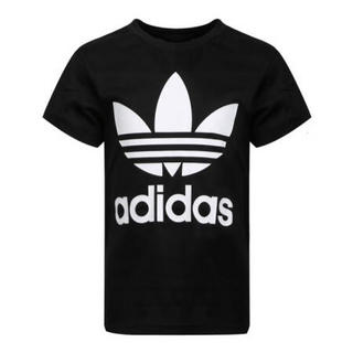 adidas originals阿迪三叶草女小童TREFOIL TEE短袖T恤DV2861 DV2858 122