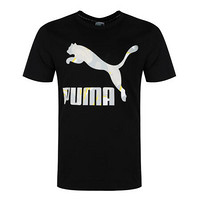 PUMA 彪马 男子运动T恤 579405-71 黑色 XL