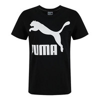 PUMA 彪马 女子运动T恤 579406-61 黑色/白色 XL