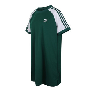 adidas ORIGINALS Raglan Dress 女子运动连衣裙 CE4963 草绿色 34