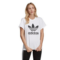 adidas ORIGINALS BOYFRIEND TEE 女子运动T恤 DX2322 白色 34