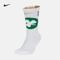 耐克 波士顿凯尔特人队中筒篮球袜子男 （1双） NIKE ELITE NBA SK0160 SK0160-100 L