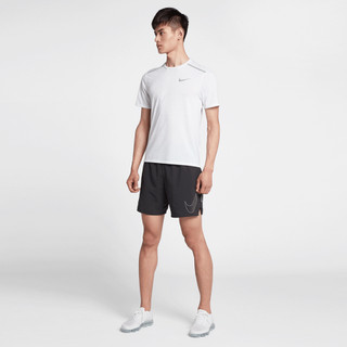 NIKE 耐克 DRY-FIT RISE 365 男子运动T恤 892814-100 白色 S