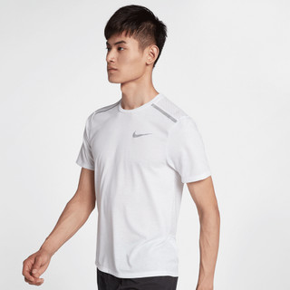 NIKE 耐克 DRY-FIT RISE 365 男子运动T恤 892814-100 白色 S