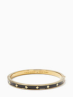 Kate Spade 凯特丝蓓 spot the spade enamel hinged bangle