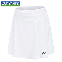 网易考拉黑卡会员：YONEX 尤尼克斯 羽毛球服裤裙女士防走光yy运动短裙速干220091BCR