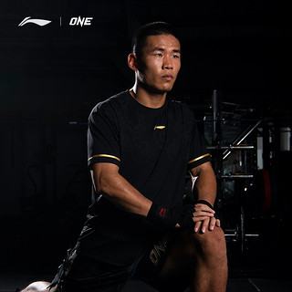 LI-NING 李宁 搏击系列 ONE联名款 ATSR561 男款圆领T恤