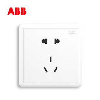 ABB AO205*25 86型五孔插座面板套餐