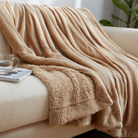 珊瑚绒毯羊羔绒办公沙发午睡小毛毯