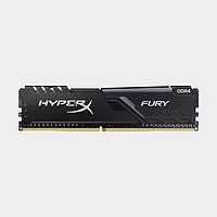 Kingston 金士顿 台式机内存条DDR4 骇客神条 Fury雷电系列 2666Mhz 8G