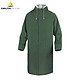 DELTAPLUS 代尔塔 407005 双面PVC涂层涤纶风衣版连体雨衣 绿色 XL 1件 企业专享