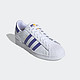 PLUS会员：adidas ORIGINALS 三叶草 SUPERSTAR FX5529 男女贝壳头板鞋