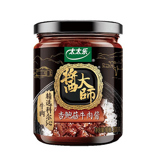 太太乐 下饭酱 酱大师杏鲍菇牛肉酱 下饭菜辣椒酱 200g 雀巢出品