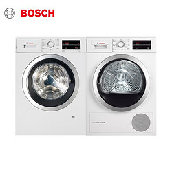 BOSCH 博世 WAP282602W WTW875601W 洗烘套装