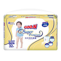 SUPER会员：GOO.N 大王 光羽系列 婴儿拉拉裤 L 32片