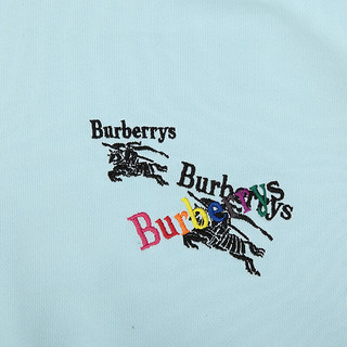 BURBERRY 博柏利 男士连帽卫衣 80016801 珍珠蓝 M