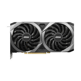 MSI 微星 GeForce RTX 3060 Ti VENTUS 2X 8G OC 显卡 8GB 黑色