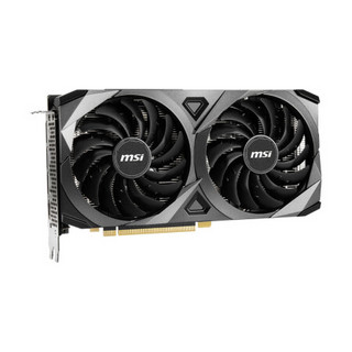 MSI 微星 GeForce RTX 3060 Ti VENTUS 2X 8G OC 显卡 8GB 黑色