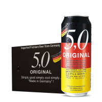 有券的上：5.0 ORIGINAL 皮尔森 清爽型啤酒 500ml*24听