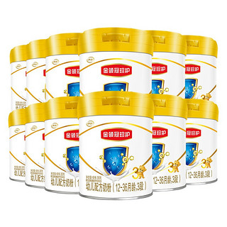 金领冠 珍护系列 幼儿奶粉 国产版 3段 280g*12罐