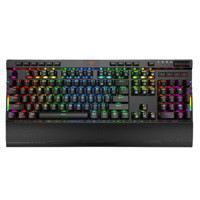E.T I119 刀锋 116键 有线机械键盘 黑色 国产茶轴 RGB