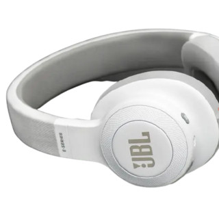 JBL 杰宝 E55BT 耳罩式头戴式蓝牙耳机 白色