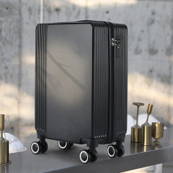 京东plus会员黑沙行李拉杆旅行箱20英寸