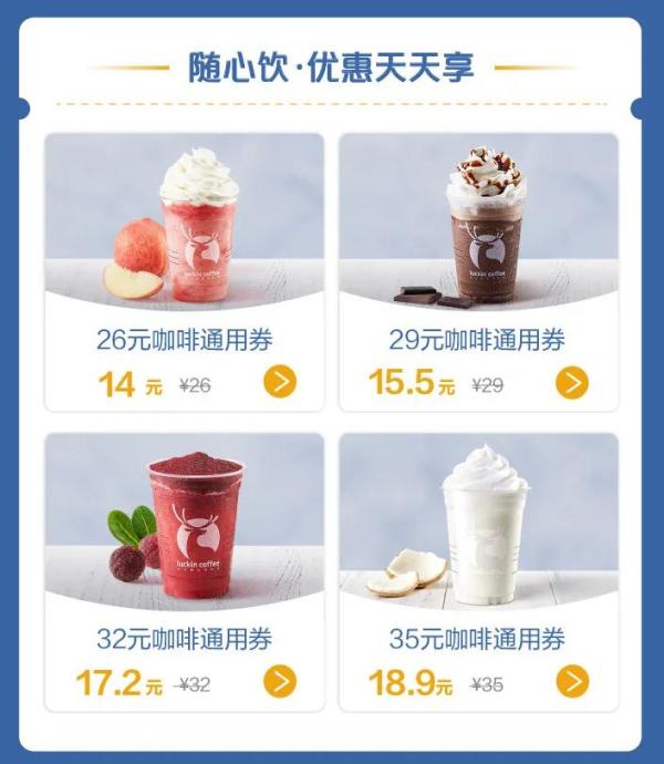 广发银行 X 瑞幸咖啡 饮品券活动
