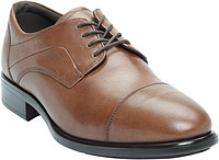 ecco 爱步 Men's ECCO Citytray Cap Toe Dress Oxford 棕色