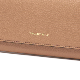 BURBERRY 博柏利 女士皮质长款钱包 80055561 浅驼色