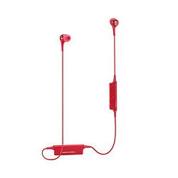 audio-technica 铁三角 CK200BT入耳式颈挂无线蓝牙运动耳机游戏时尚手机通用耳机