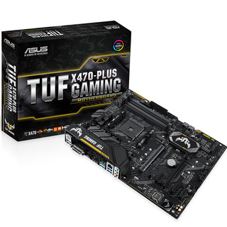 ASUS 华硕 电竞特工 TUF X470-PLUS GAMING 电竞特工 ATX主板（AMD AM4、X470）