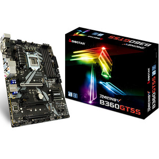 BIOSTAR 映泰 B360GT5S ATX主板（Intel LGA1151、B360）