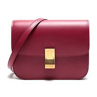 CELINE 思琳 Classic系列 女士中号抛光牛皮革手袋 189173DLS