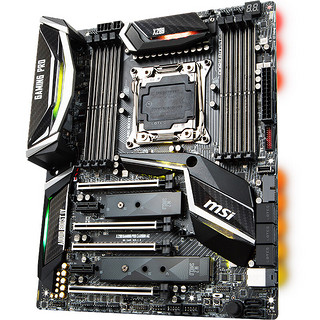 MSI 微星 X299 GAMING PRO CARBON AC ATX主板（Intel LGA2066、X299）