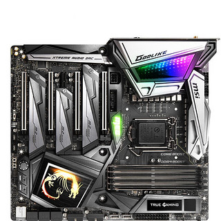 MSI 微星 MEG Z390 GODLIKE超神版 E-ATX主板（Intel LGA1151、Z390）