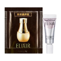 ELIXIR 怡丽丝尔 优悦活颜浓缩精华蜜 0.4ml+纯肌净白眼霜 2g