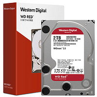 Western Digital 西部数据 WD20EFRX 红盘PLUS NAS硬盘 2TB