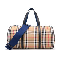 BURBERRY 博柏利 男士旅行包 40742791 帆布蓝色格纹