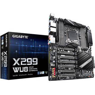 GIGABYTE 技嘉 X299-WU8 E-ATX主板（Intel LGA2066、X299）