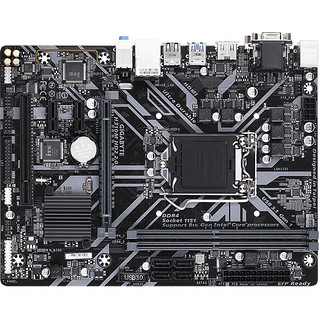 GIGABYTE 技嘉 H310M HD2 2.0 M-ATX主板（Intel LGA1151、H310）