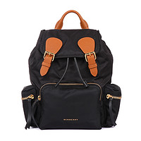 BURBERRY 博柏利 THE RUCKSACK系列 女士双肩包 40166221 黑色 中号