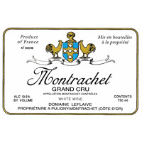 DOMAINE  勒弗莱酒庄 DOMAINE LEFLAIVE酒庄 DOMAINE  勒弗莱酒庄 DOMAINE LEFLAIVE酒庄 DOMAINE 蒙哈榭特级园霞多丽干型白葡萄酒 NV