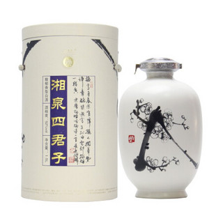 XIANGQUAN 湘泉 四君子 梅兰竹菊 52%vol 馥郁香型白酒 1500ml*4瓶 整箱装