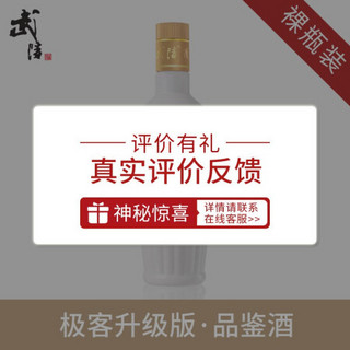 武陵酒  新极客 品鉴专用  53度酱香型白酒 500ml 单瓶品鉴酒(裸瓶)