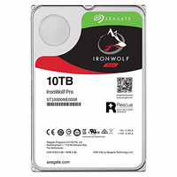 SEAGATE 希捷 NAS硬盘 10TB 256MB 7200转 PMR CMR垂直技术 网络存储 SATA 希捷酷狼PRO  ST10000NE0008