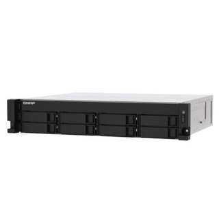 威联通（QNAP）TVS-h875U 8G单电源企业级8盘机架式网络存储服务器NAS（含nas专用盘16T*8)