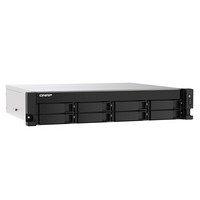 威联通（QNAP）TVS-h875U 8G单电源企业级8盘机架式网络存储服务器NAS（含nas专用盘16T*8)